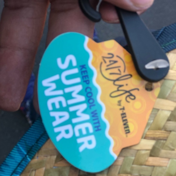 24/7 Life NWT’s Straw Patriotic Flag Straw Beach Hat Size One(New) - Picture 7 of 9